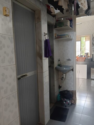 Bathroom in 2 BHK Builder Floor at Vile Parle East – for Sale