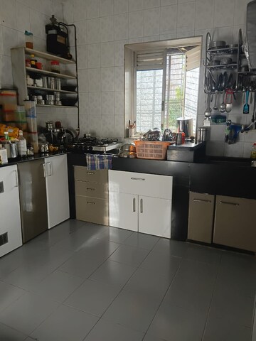 Kitchen in 2 BHK Builder Floor at Vile Parle East – for Sale