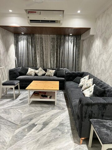 Living Room in 2.5 BHK Apartment at Gundecha Hills, Chandivali – for Rent