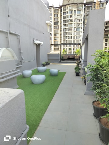 Balcony in 1 BHK Apartment at Dharti Pressidio, Kandivali West – for Rent