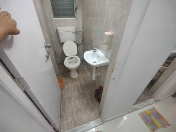 Bathroom in 1 RK Apartment at Dhankawadi – for Rent