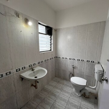 Bathroom in 3 BHK Apartment at Nyati Empire, Santipur – for Rent