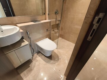 Bathroom in 1 BHK Apartment at Hiranandani Regent Hill, Powai – for Rent