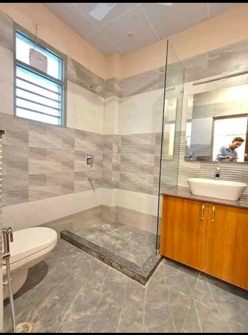 Kitchen in 1 BHK Builder Floor at Freedom Fighters Enclave – for Rent