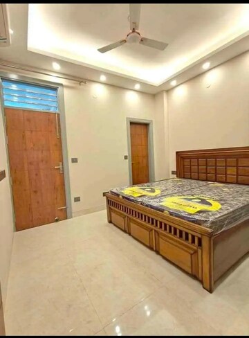 Bedroom in 1 BHK Builder Floor at Freedom Fighters Enclave – for Rent