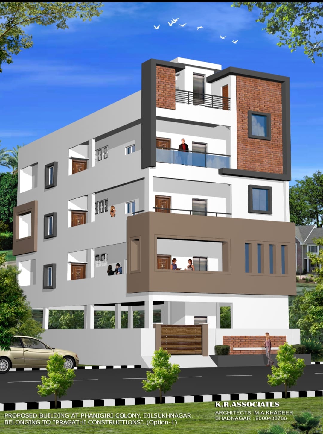 6 BHK + Pooja Room,Servant Room Apartment For Sale in Sai Nivas Dilsukh
