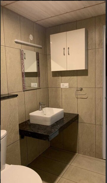 Bathroom in 2 BHK Apartment at Prestige High Fields, Gachibowli – for Rent