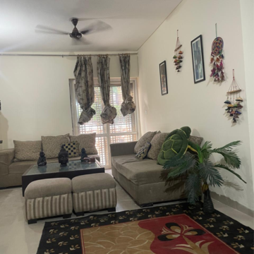 Living Room in 3 BHK Apartment at BPTP Park Elite Floor II, Sector 75 – for Rent