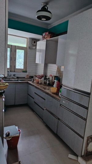 Kitchen in 5 BHK Apartment at Hamdam Apartment, Sector 18 Dwarka – for Sale