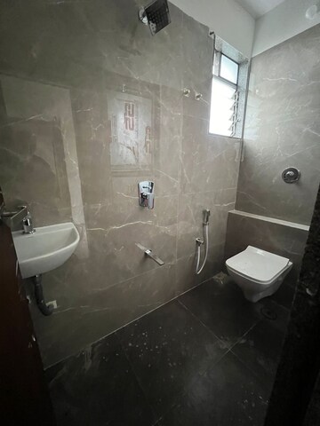 Bathroom in 1 BHK Apartment at Rachana Enclave, Kharghar Sector 34c – for Rent