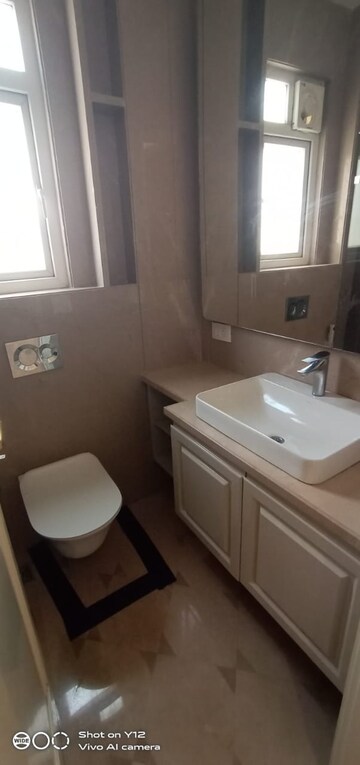 Bathroom in 3 BHK Builder Floor at Greater Kailash I – for Rent