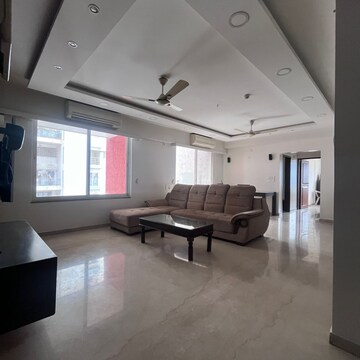 Kitchen in 3.5 BHK Apartment at Gera Trinity Towers, Kharadi – for Rent