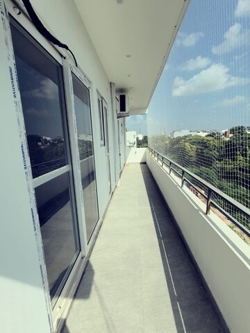 Balcony in 4 BHK Builder Floor at Palam Vihar Residents Association, Palam Vihar – for Rent
