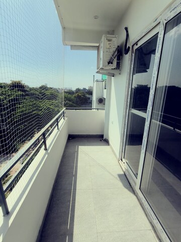 Balcony in 4 BHK Builder Floor at Palam Vihar Residents Association, Palam Vihar – for Rent
