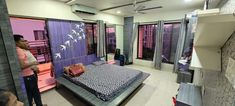 Bedroom, europa-apartment 4 Bedroom 2500 Sq.Ft. Apartment In Kondhwa Pune 9167475