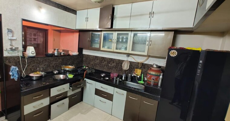 Kitchen, europa-apartment 4 Bedroom 2500 Sq.Ft. Apartment In Kondhwa Pune 9167475