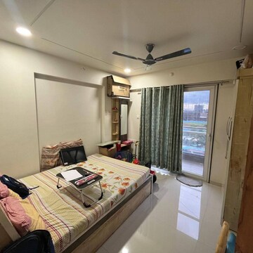 Bedroom in 3 BHK Apartment at Guru Vista CHS, Kharadi – for Rent