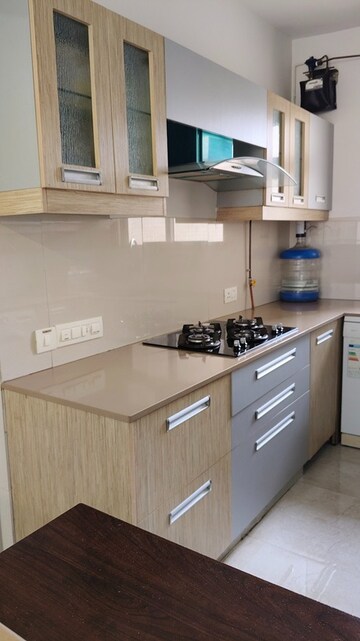 Kitchen in 3 BHK Apartment at Hiranandani Rodas Enclave Leona, Ghodbunder Road – for Rent