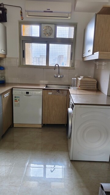 Kitchen in 3 BHK Apartment at Hiranandani Rodas Enclave Leona, Ghodbunder Road – for Rent