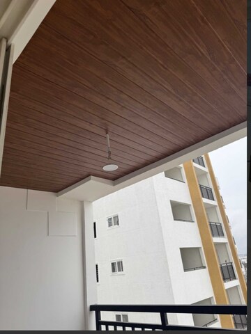 Balcony in 3 BHK Apartment at SMR Vinay Boulder Woods, Bandlaguda Jagir – for Rent