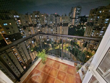Balcony in 3 BHK Apartment at Prestige Sunrise Park, Electronic City Phase I – for Sale