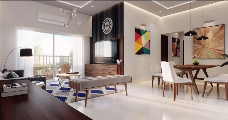 Living Room, brigade-gem 3 Bedroom 1513 Sq.Ft. Apartment In Sarjapur Road Bangalore 9167590