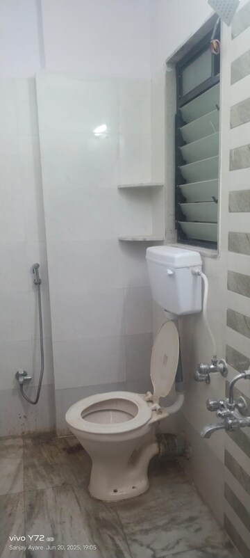 Bathroom in 1 BHK Apartment at Sadguru Complex I, Goregaon East – for Rent