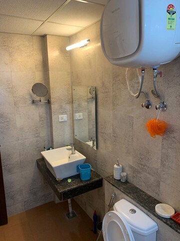 Bathroom in 3 BHK Apartment at Ambala Highway – for Rent
