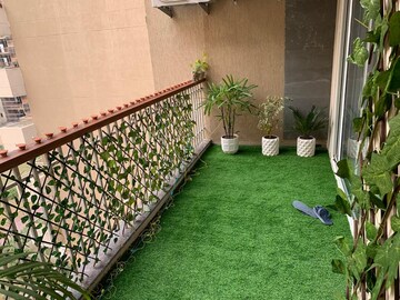 Balcony in 3 BHK Apartment at Ambala Highway – for Rent