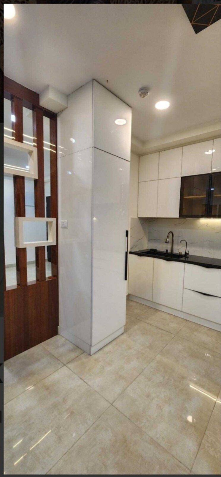 Kitchen, candeur-40 2 Bedroom 1217 Sq.Ft. Apartment In Miyapur Hyderabad 9167784
