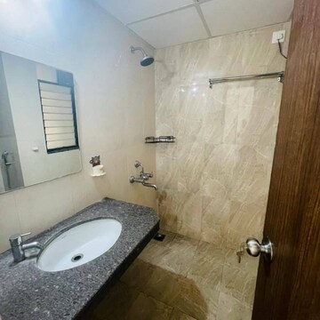 Bathroom in 2 BHK Apartment at Duville Riverdale Heights, Santipur – for Rent