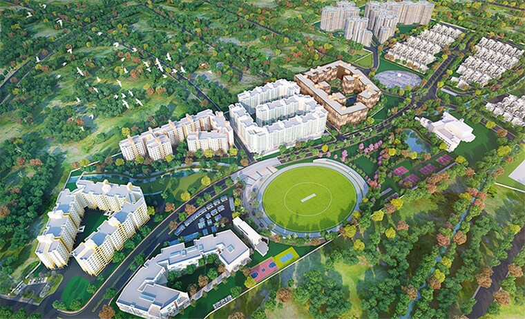 Garden, ivory-at-brigade-orchards 2 Bedroom 1010 Sq.Ft. Apartment In Devanahalli Bangalore 9167718