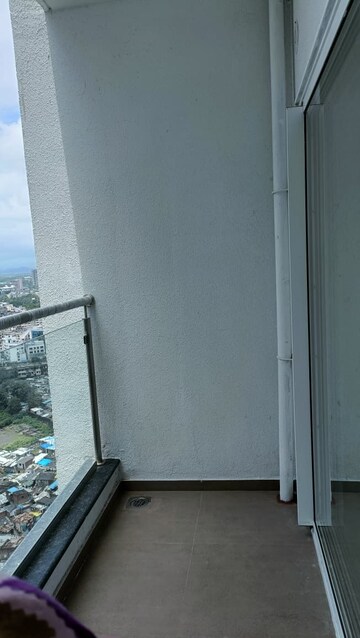 Balcony in 2 BHK Apartment at Runwal The Central Park, Chinchwad – for Rent