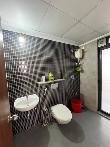 Bathroom in 1 BHK Apartment at Lodha Palava Downtown Dombivli East, Dombivli East – for Rent