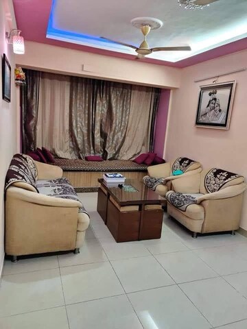 Living Room in 1 BHK Apartment at Evershine Millennium Paradise, Kandivali East – for Rent