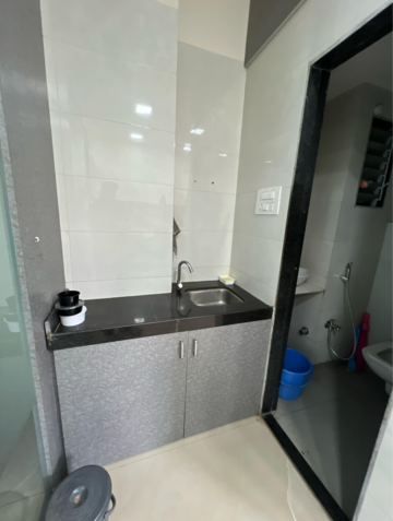 Bathroom in  Office Space at Goodwill Infinity, Kharghar Sector 6 – for Rent