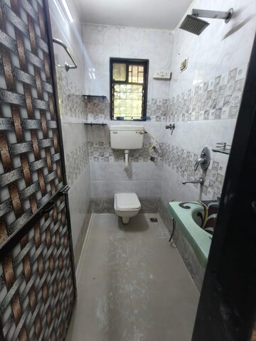 Bathroom in 1 BHK Apartment at Neelam Apartment Sector 21, Nerul – for Rent