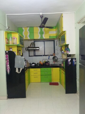 Kitchen in 2 BHK Apartment at Laxmi Ganga Residency Apartment, Anand Nagar – for Rent