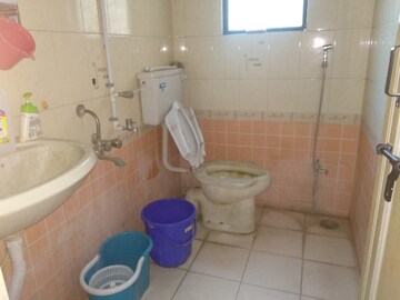 Bathroom in 2 BHK Apartment at Laxmi Ganga Residency Apartment, Anand Nagar – for Rent
