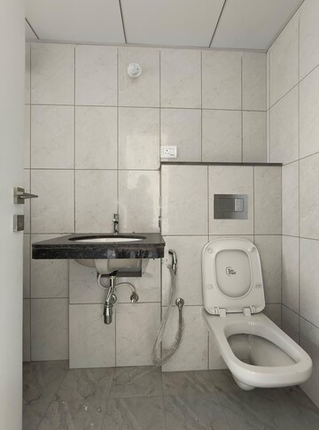 Bathroom in 3 BHK Apartment at Godrej Boulevard, Manjari – for Rent