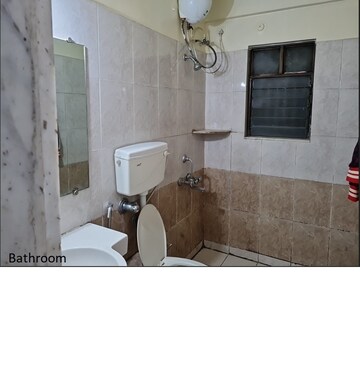 Bathroom in 2 BHK Apartment at Sai Nandanvan CHSL, Wadgaon Sheri – for Rent