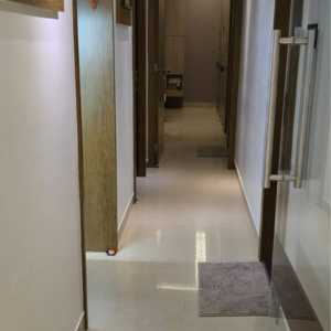 Building Lobby in 2 BHK Apartment at Raheja Serenity, Khatau Estate – for Sale