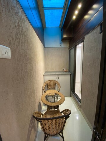 Balcony in 1.5 BHK Apartment at Bandra West – for Rent