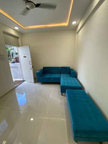 Living Room in 1.5 BHK Apartment at Bandra West – for Rent
