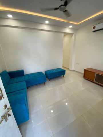 Living Room in 1.5 BHK Apartment at Bandra West – for Rent
