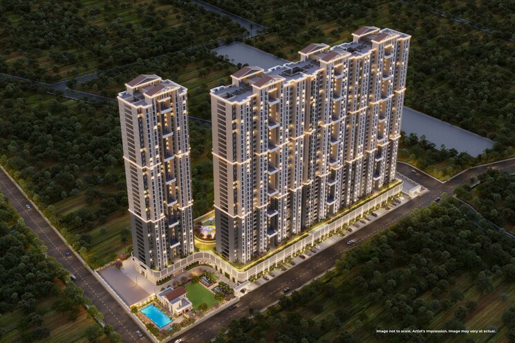Exterior View, kharadi 2 Bedroom 731 Sq.Ft. Apartment In Kharadi Pune 9168002