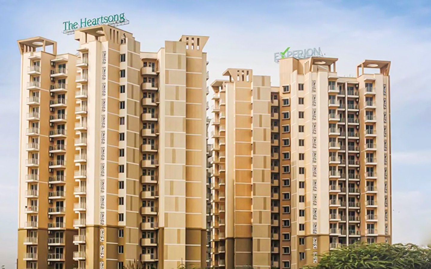3 BHK + Servant Room 1758 Sq.Ft. Apartment in Experion The Heart Song