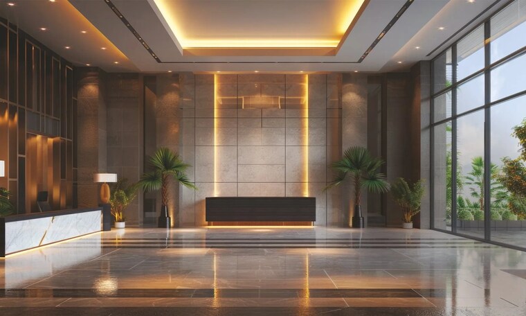 Living Room, the-prestige-city 2 Bedroom 1030 Sq.Ft. Apartment In Mulund West Mumbai 9168138