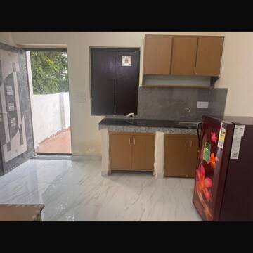Kitchen in 1 BHK Builder Floor at Garden Estate – for Rent