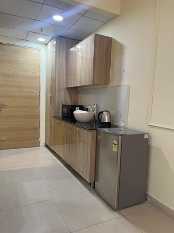 Kitchen in Studio Apartment at Gaur City Center, Sector 4 Greater Noida – for Rent
